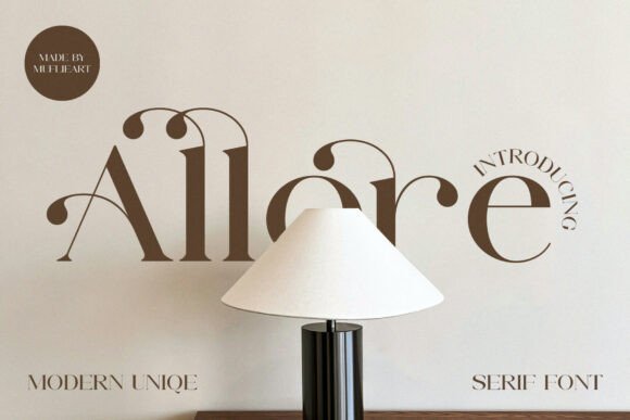 Allore Font: A Modern Serif for Digital Branding
