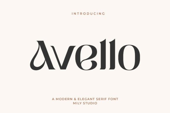 Avello Font: Elevate Small Business Branding