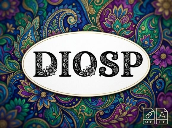 Diosp: A Decorative Serif Font That Elevates Campaign Typography