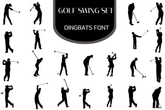 Golf Swing Set Font Review for Sports Branding