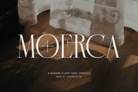 Moerca: A Modern Serif Typeface for Elegant Web Design