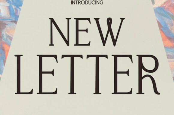New Letter Font: Elevating Editorial Design