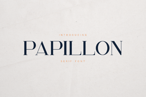Papillon Serif – Elegant Modern Luxury Font for High-End Web Design