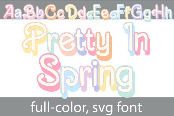 Pretty in Spring Font: A Makerβs Review for Seasonal Crafts