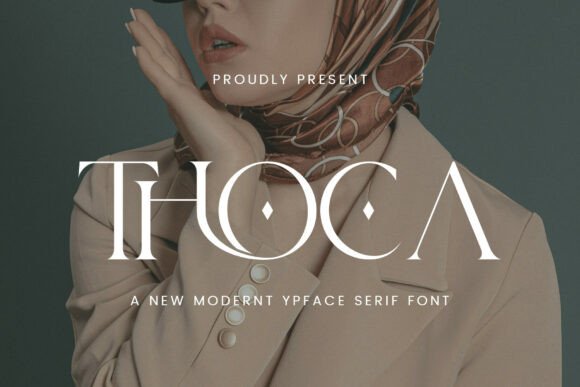 Thoca Serif Font for Editorial Design and Publishing
