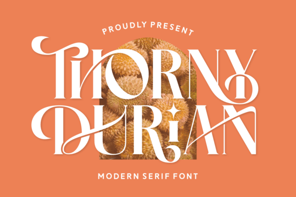Thorny Durian: A Serif Font That Elevates Campaign Typography