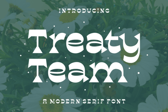 Treaty Team Font: Elevating Small Business Brand Identity