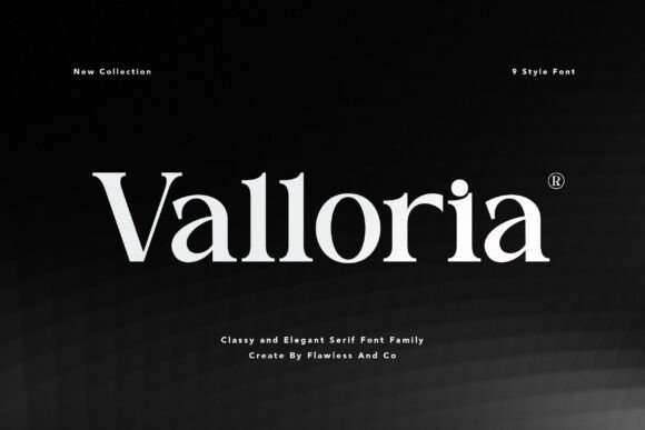 Valloria Font: Elevating Boutique Web Design